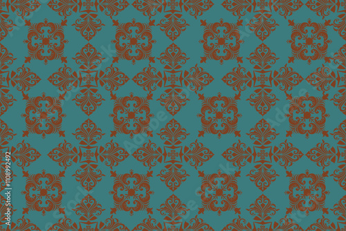 seamless pattern for all printing work, garment, fabric,rug,cutain,carper