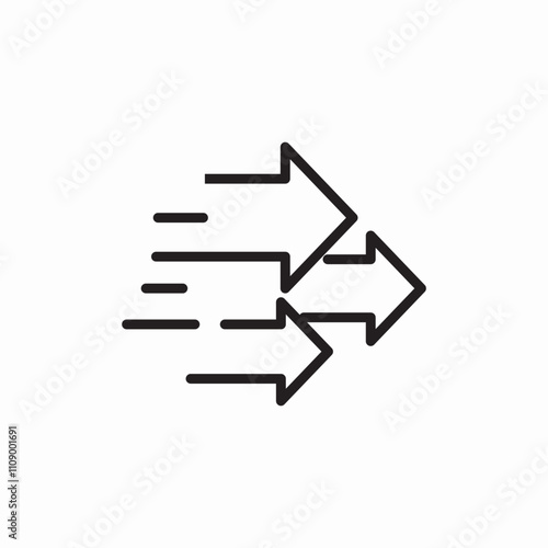 fast forward icon sign vector