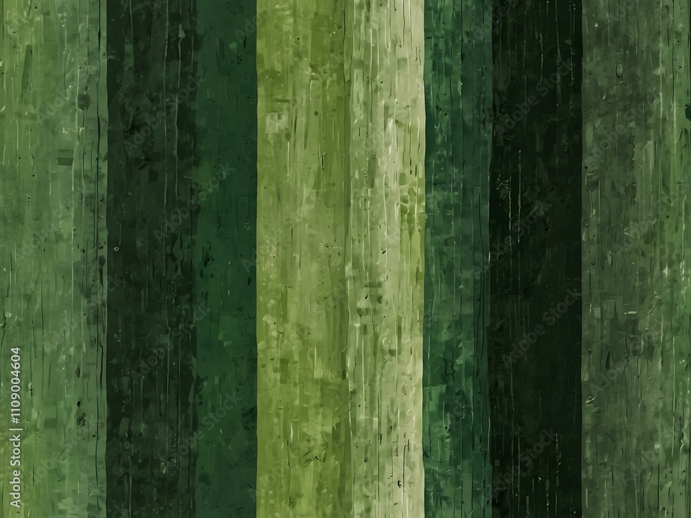 Obraz premium Textured art with layered shades of green creating a soft, natural gradient.