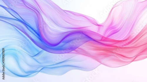 Wallpaper Mural  a pink and blue abstract background with wavy lines, creating a beautiful and mesmerizing wallpaper The colors blend together to create a mesmerizing effect, with Torontodigital.ca