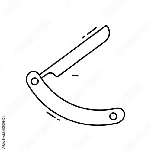 Razor vector icon