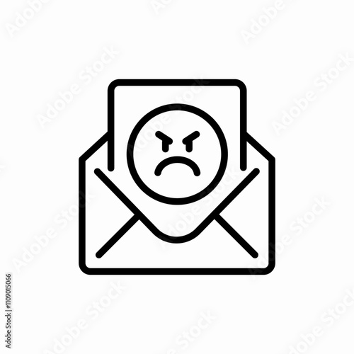 bad content icon sign vector