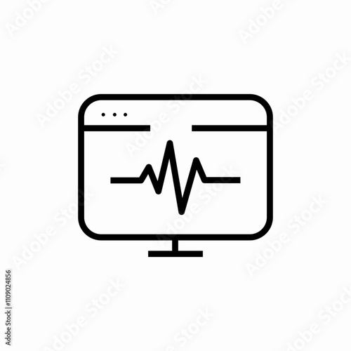earthquake reading icon sign vector