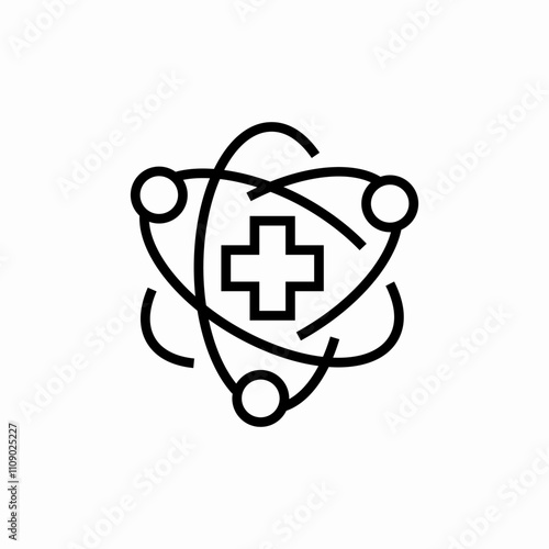 healthcare innovations icon sign vector