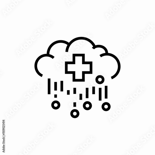 medical blood icon sign vector