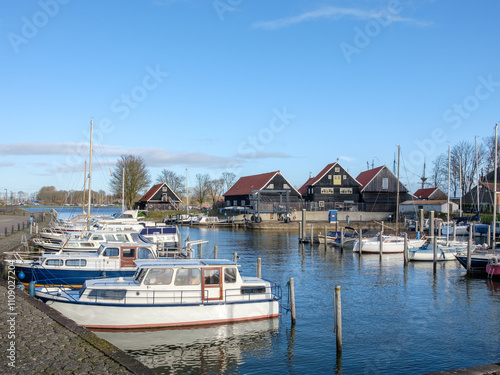 Nieuwe buitenhaven Kampen, Overijssel province, The Netherlands photo