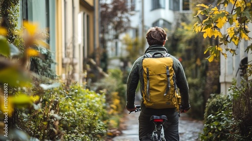 Backpacker Exploring Vibran...