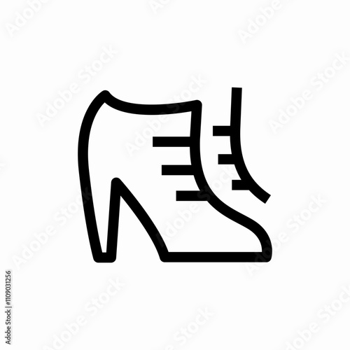 high heels icon sign vector