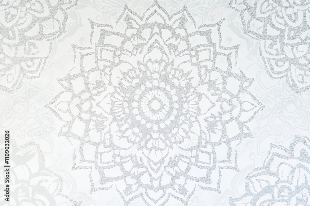 Fototapeta premium Seamless floral pattern in traditional style. Vector illustration. 