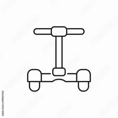 segway scooter icon sign vector