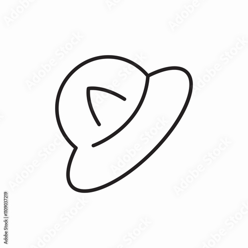 ufo alien icon sign vector