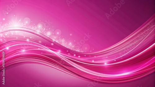 Bright pink smooth blurred abstract background with wavy elegant design, pink, smooth, blurred, abstract, background, wavy