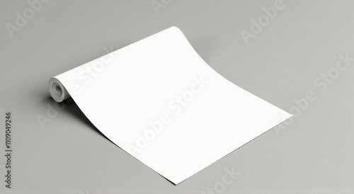 white paper on black