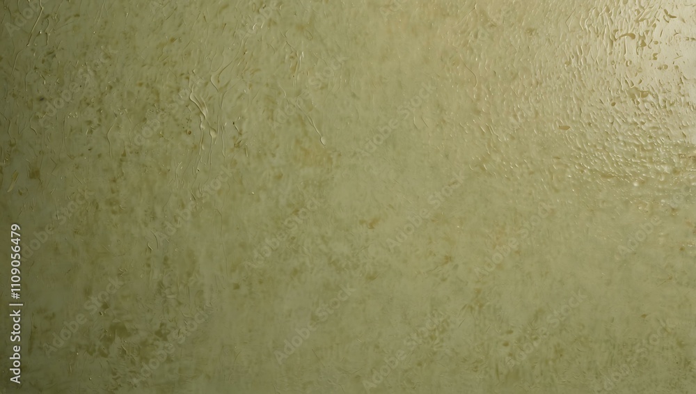 Fototapeta premium Vanilla background with a subtle greenish wax tone.