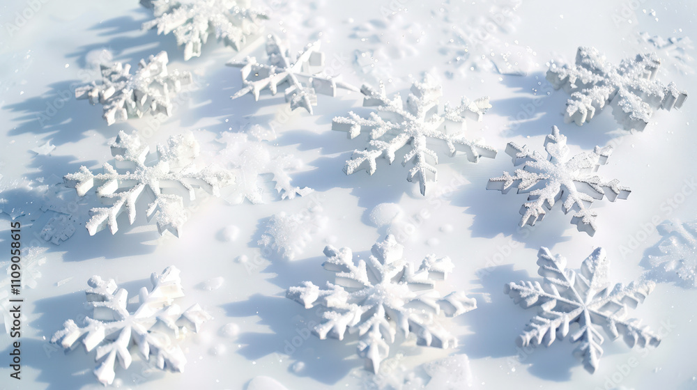 snowflake background snowflake background