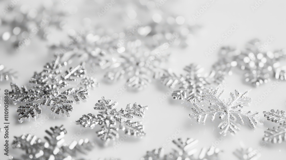 Obraz premium snowflake background