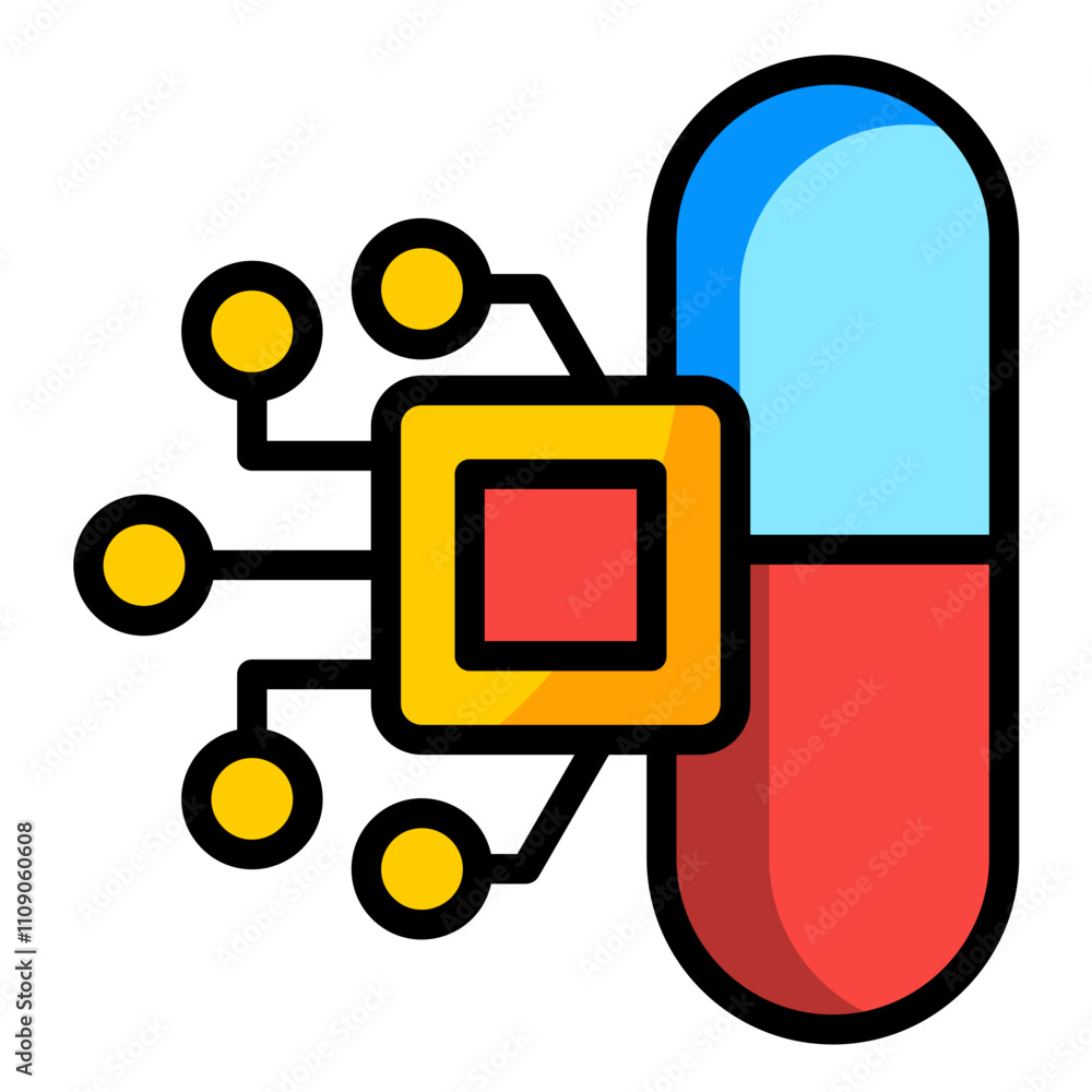 Fototapeta premium Medication Icon
