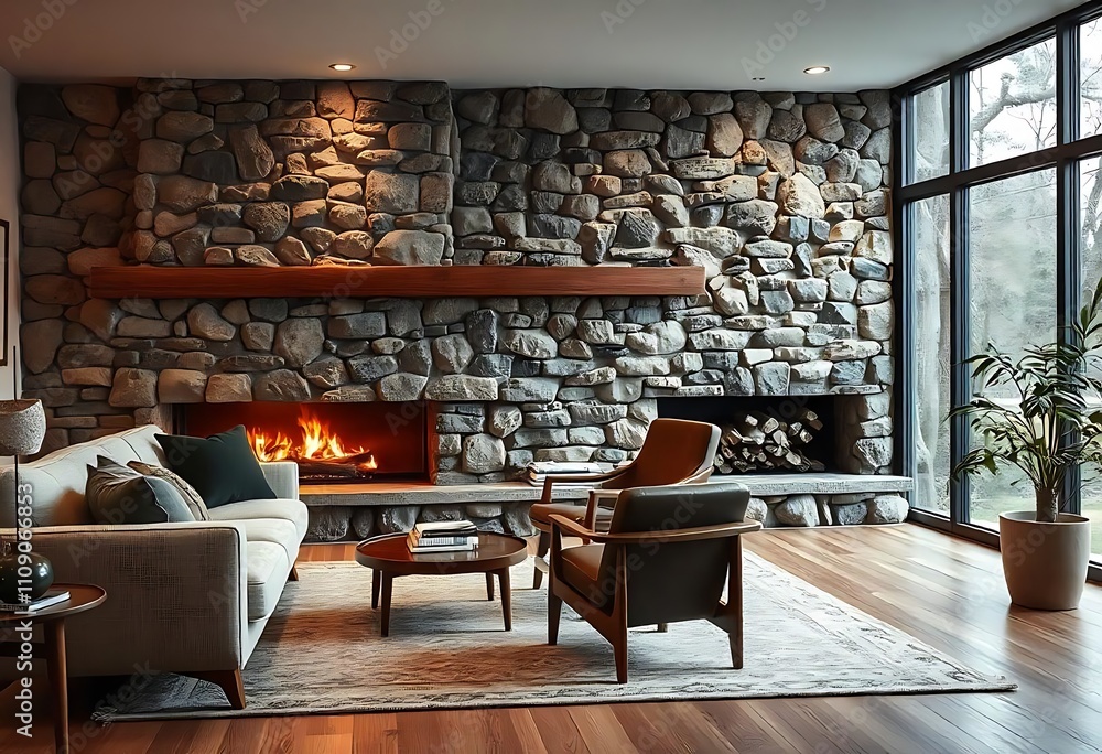 Fototapeta premium modern living room