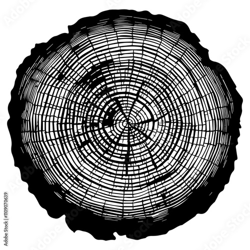 tree vector tree lines lines fingerprint finger