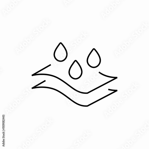 2 ply napkin icon sign vector