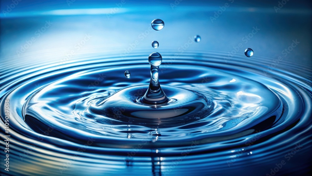 Detail of water droplets splashing and creating ripples , water, drops, splashing, ripples, liquid, clear, motion,refreshing Detail of water droplets splashing and creating ripples , water, drops, splashing, ripples, liquid, clear, motion,refreshing