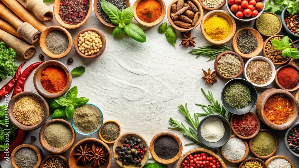 Adaptogen healthy food herb and spice collection on light background, adaptogens, healthy, food, herbs Adaptogen healthy food herb and spice collection on light background, adaptogens, healthy, food, herbs