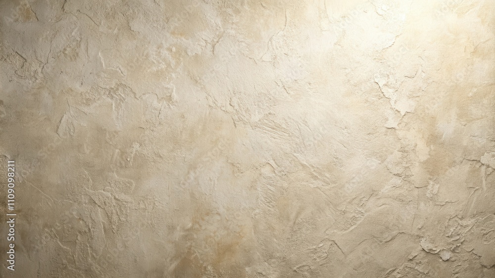Obraz premium A Close-Up View of a Rough, Textured, Light Brown Wall Surface with Subtle Variations in Color and Lighting