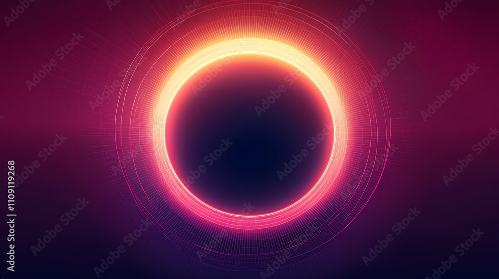 background with glowing circles background with glowing circles