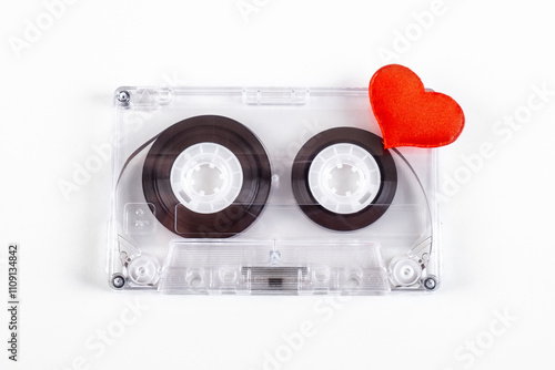 Audio Cassette with a Heart