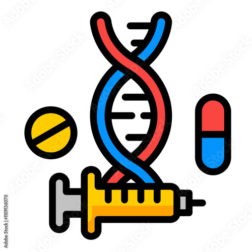 Gene Therapy Icon