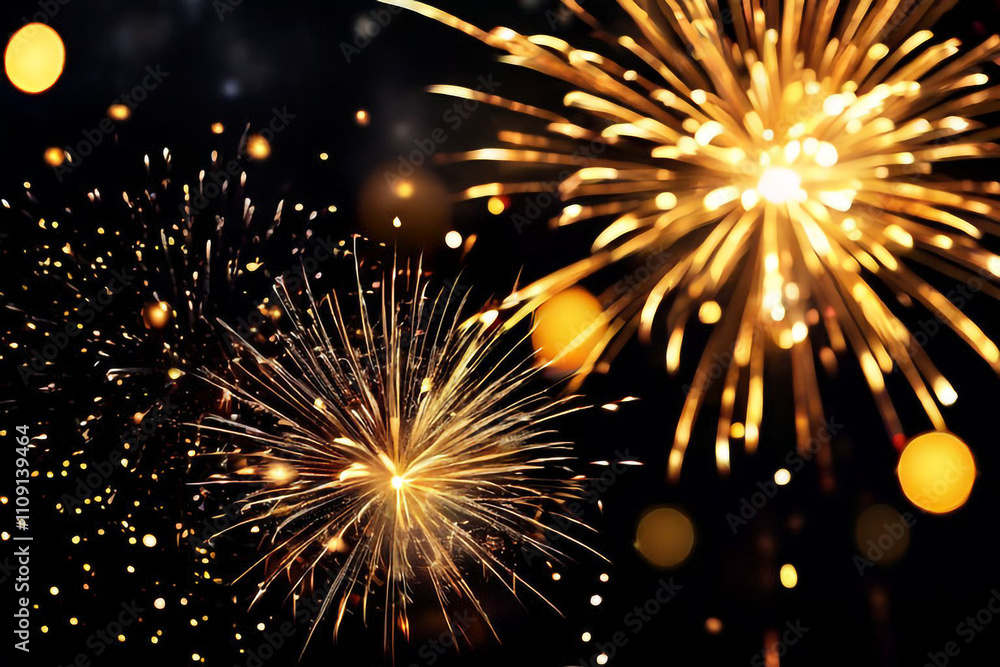 Obraz premium fireworks in the sky