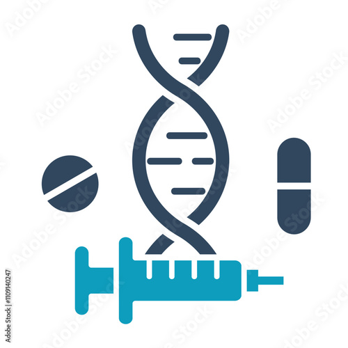 Gene Therapy Icon