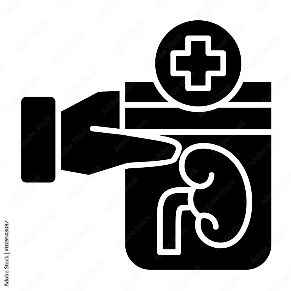 Obraz premium Organ Donor Icon