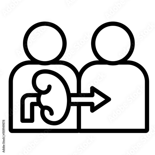 Organ Transplant Icon