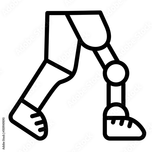 Prosthetic Limbs Icon