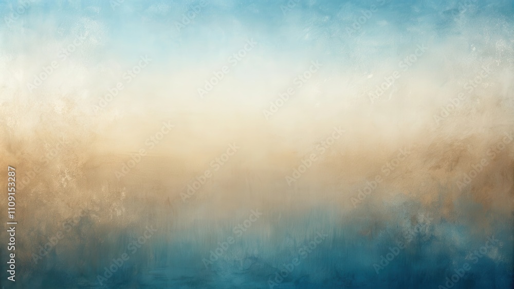 Fototapeta premium Subtle Blending of Sky and Sand A Delicate and Textured Gradient Background