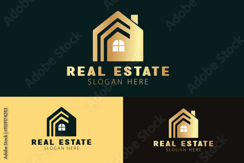 Real Estate Vector Logo Design