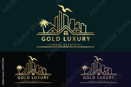 Real Estate Vector Logo Design