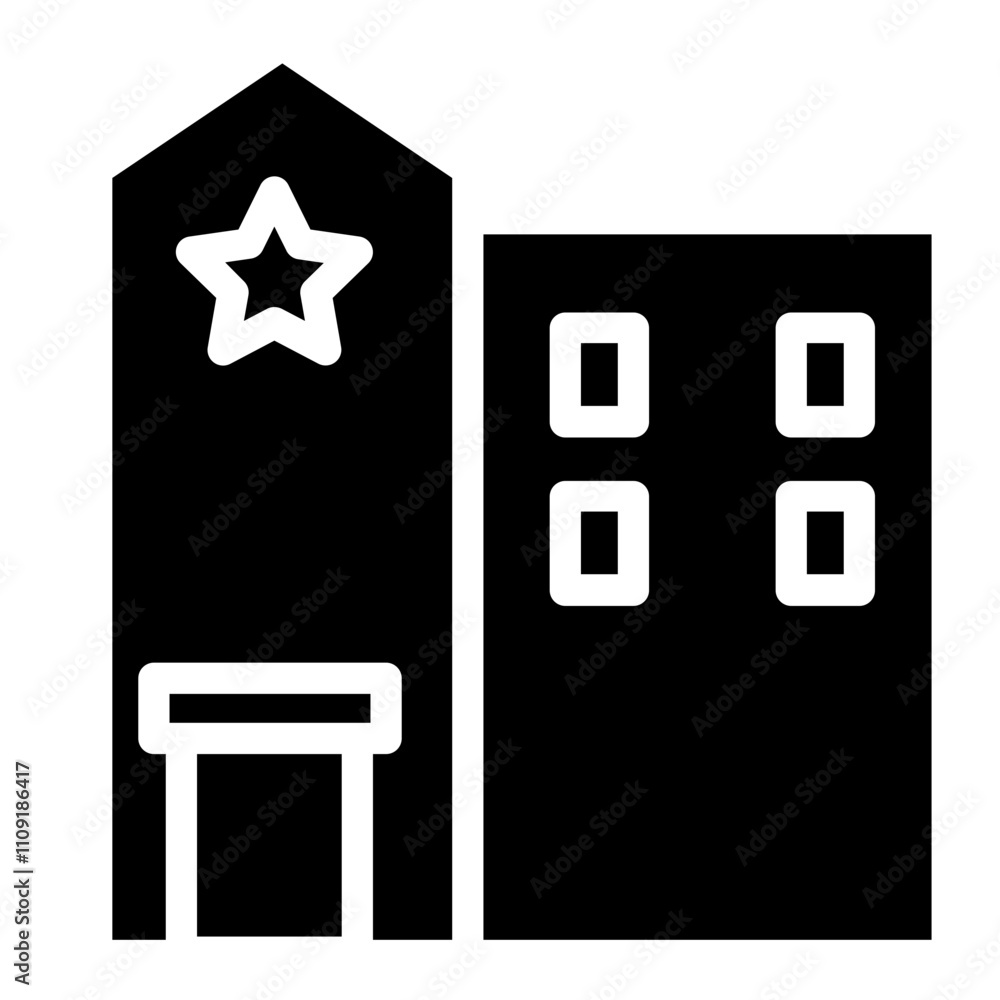 Jail Police Prison Glyph Icon Jail Police Prison Glyph Icon