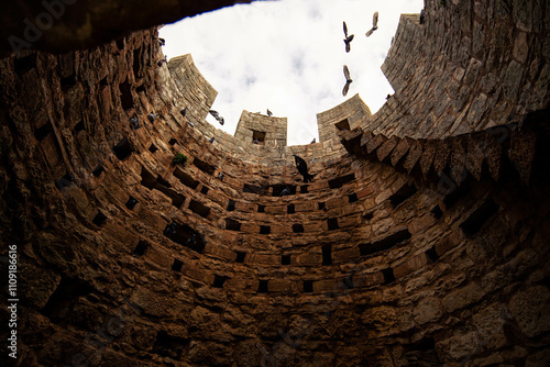old castle wall