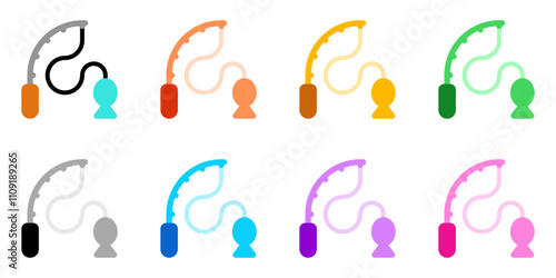 Editable fishing vector icon. Part of a big icon set family. Perfect for web and app interfaces, presentations, infographics, etc