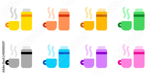 Editable thermos warm water vector icon. Part of a big icon set family. Perfect for web and app interfaces, presentations, infographics, etc