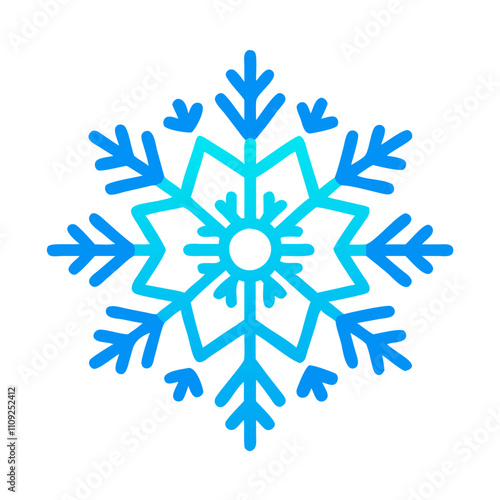 Simple Snowflake, Snowflake, Snowflake Vector, Snowflake Snow Design, Snowflake icon