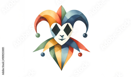 The jester is often seen as a symbol of foolishness, deceit