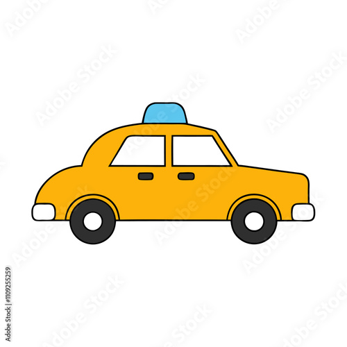 taxi vector illustration