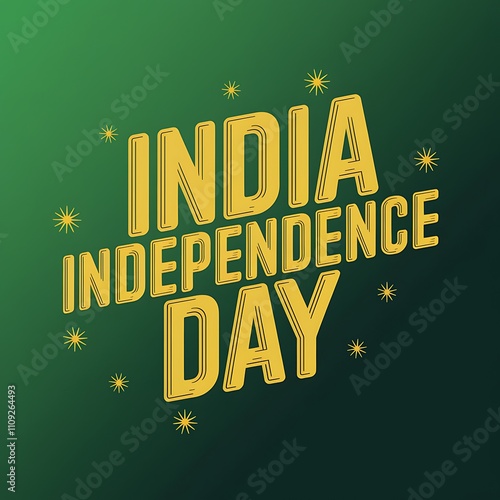 India Independence Day celebration graphic design photo