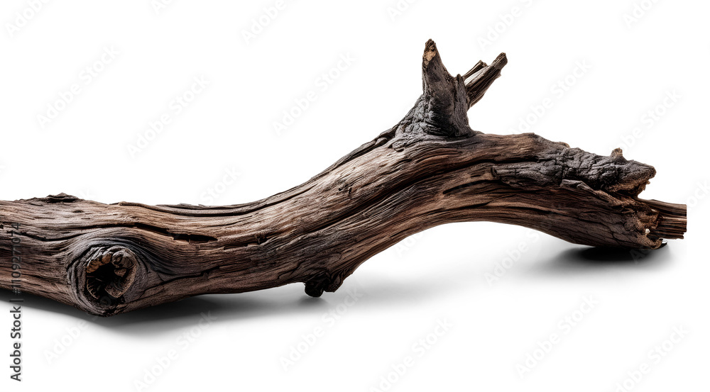 Dried wood branch