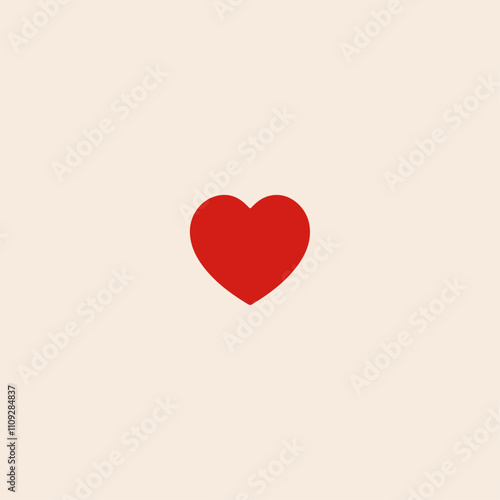 Heart vector icon, love icon Vector design.