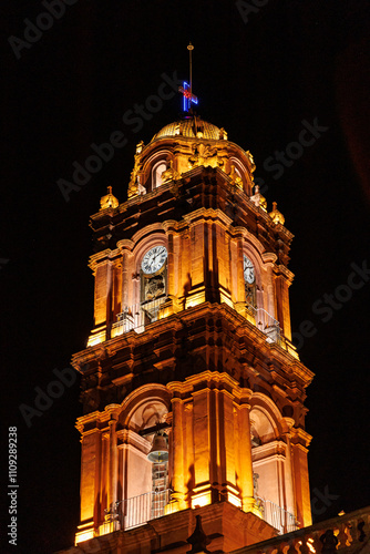 Parish of Our Lady of Carmen, Tlalpujahua Michoacán Mexico photo