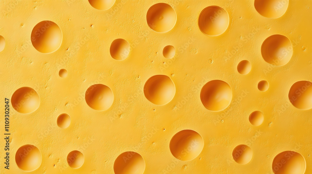cheese background with a yellow color and many holes, creating a seamless pattern. cheese texture background cheese background with a yellow color and many holes, creating a seamless pattern. cheese texture background